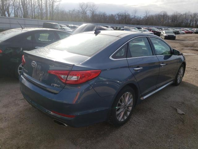 Photo 3 VIN: 5NPE34AFXFH207224 - HYUNDAI SONATA SPO 