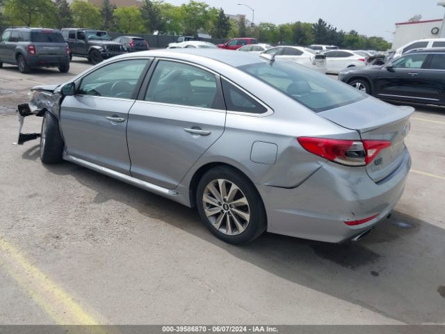 Photo 2 VIN: 5NPE34AFXFH208888 - HYUNDAI SONATA 