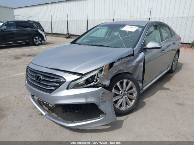 Photo 5 VIN: 5NPE34AFXFH208888 - HYUNDAI SONATA 