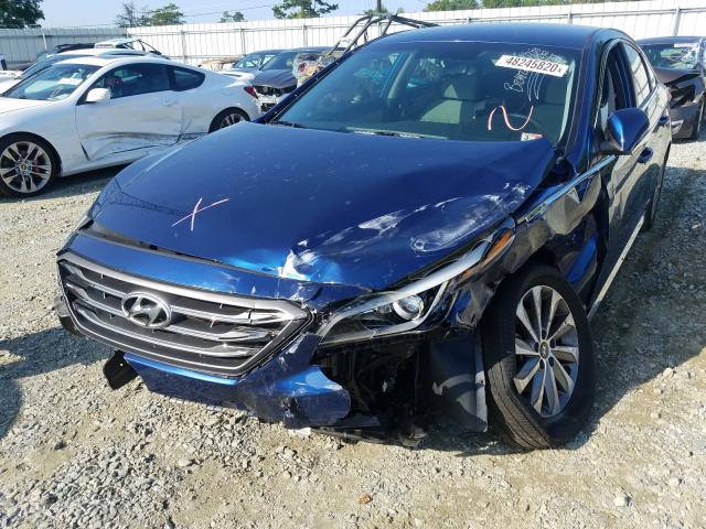 Photo 8 VIN: 5NPE34AFXFH208986 - HYUNDAI SONATA SPO 