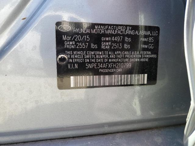 Photo 11 VIN: 5NPE34AFXFH210799 - HYUNDAI SONATA 