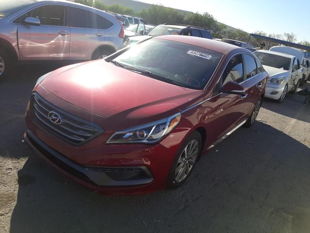 Photo 1 VIN: 5NPE34AFXFH212827 - HYUNDAI SONATA SPO 