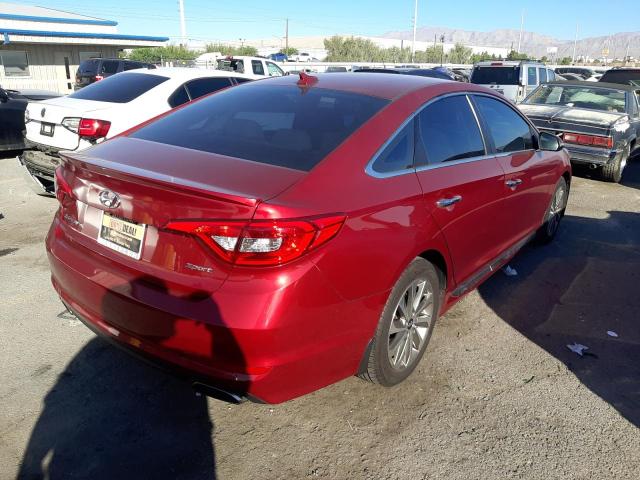 Photo 3 VIN: 5NPE34AFXFH212827 - HYUNDAI SONATA SPO 