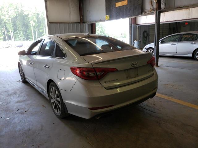 Photo 2 VIN: 5NPE34AFXFH216277 - HYUNDAI SONATA SPO 