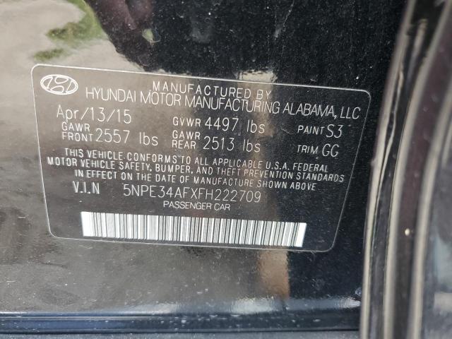 Photo 11 VIN: 5NPE34AFXFH222709 - HYUNDAI SONATA SPO 