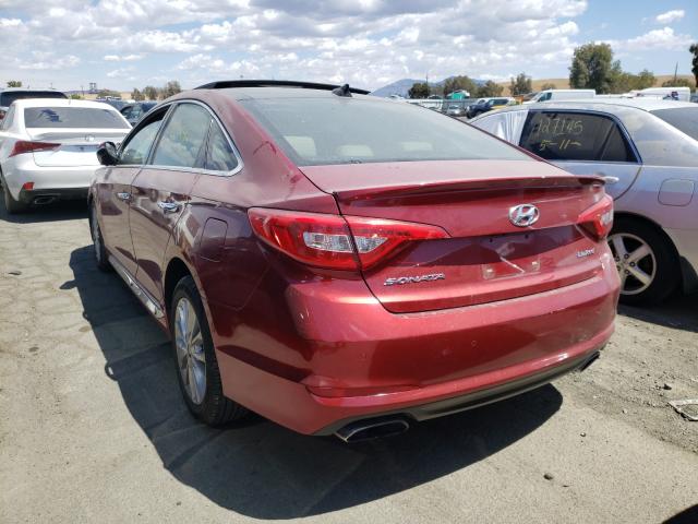 Photo 2 VIN: 5NPE34AFXFH223682 - HYUNDAI SONATA SPO 