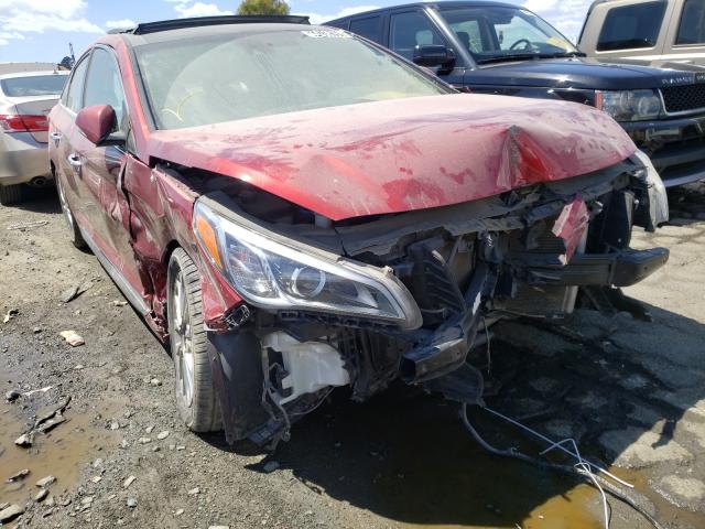 Photo 8 VIN: 5NPE34AFXFH223682 - HYUNDAI SONATA SPO 