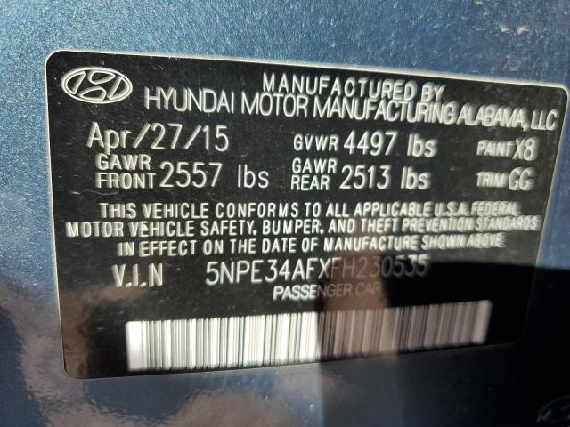 Photo 11 VIN: 5NPE34AFXFH230535 - HYUNDAI SONATA 