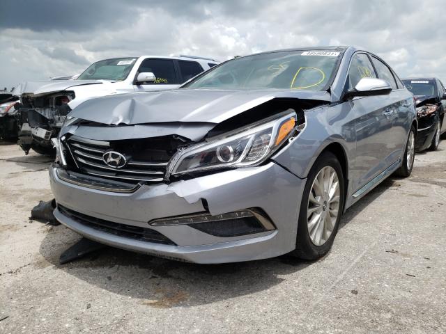 Photo 1 VIN: 5NPE34AFXFH238537 - HYUNDAI SONATA SPO 