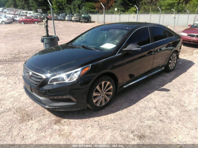 Photo 1 VIN: 5NPE34AFXFH240370 - HYUNDAI SONATA 