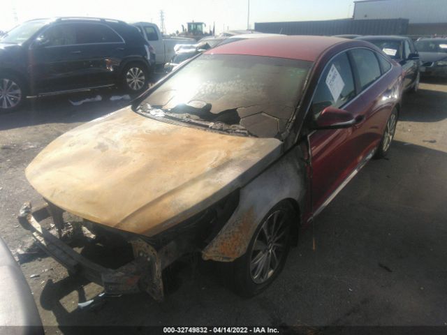 Photo 1 VIN: 5NPE34AFXFH248744 - HYUNDAI SONATA 