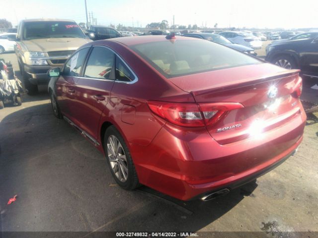 Photo 2 VIN: 5NPE34AFXFH248744 - HYUNDAI SONATA 