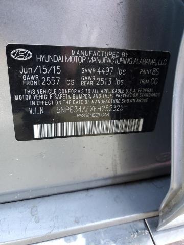 Photo 11 VIN: 5NPE34AFXFH252325 - HYUNDAI SONATA SPO 