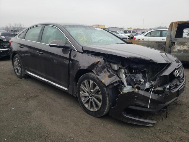 Photo 3 VIN: 5NPE34AFXFH252793 - HYUNDAI SONATA SPO 