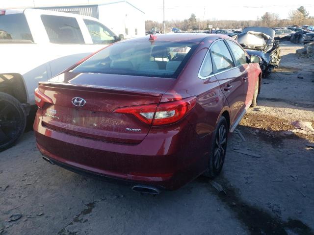 Photo 3 VIN: 5NPE34AFXFH256682 - HYUNDAI SONATA SPO 