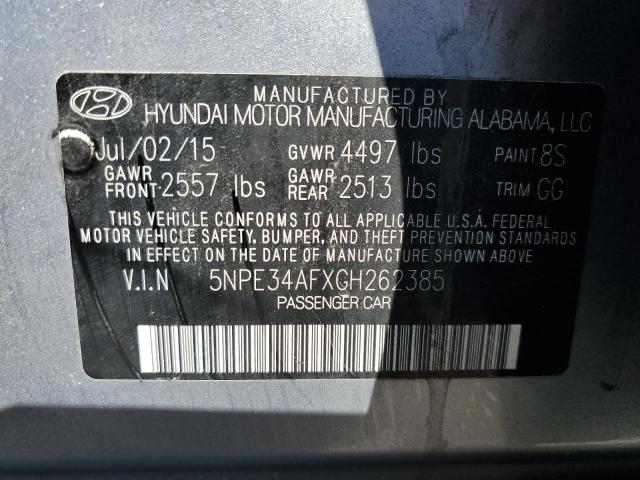 Photo 11 VIN: 5NPE34AFXGH262385 - HYUNDAI SONATA SPO 