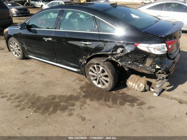 Photo 2 VIN: 5NPE34AFXGH283608 - HYUNDAI SONATA 