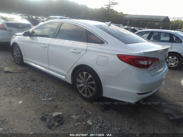 Photo 2 VIN: 5NPE34AFXGH299050 - HYUNDAI SONATA 