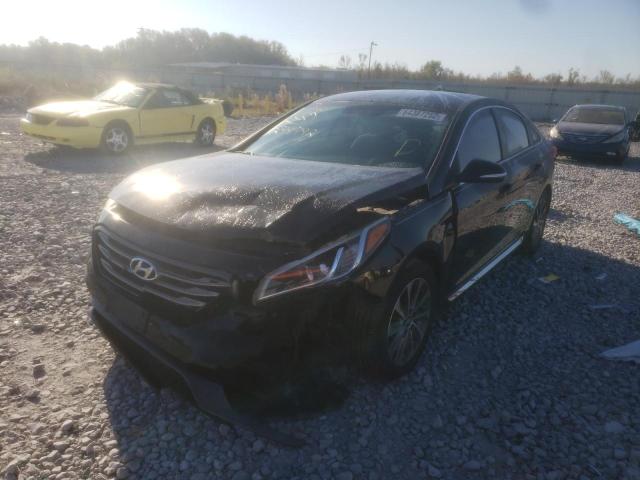 Photo 1 VIN: 5NPE34AFXGH299792 - HYUNDAI SONATA SPO 