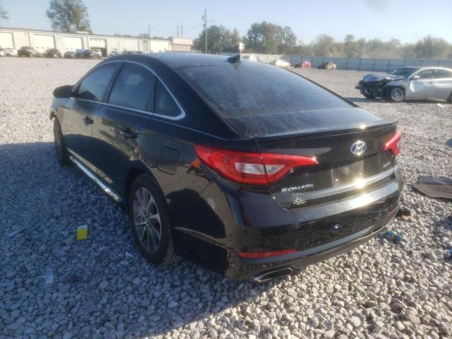 Photo 2 VIN: 5NPE34AFXGH299792 - HYUNDAI SONATA SPO 