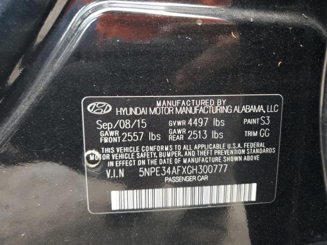 Photo 12 VIN: 5NPE34AFXGH300777 - HYUNDAI SONATA SPO 