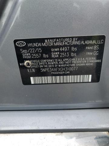 Photo 9 VIN: 5NPE34AFXGH310077 - HYUNDAI SONATA 