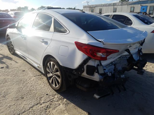 Photo 2 VIN: 5NPE34AFXGH311441 - HYUNDAI SONATA SPO 