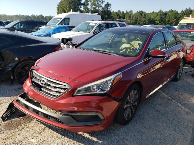 Photo 1 VIN: 5NPE34AFXGH312704 - HYUNDAI SONATA SPO 