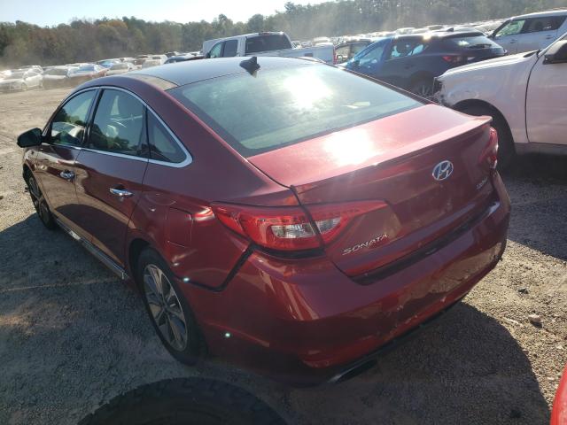 Photo 2 VIN: 5NPE34AFXGH312704 - HYUNDAI SONATA SPO 