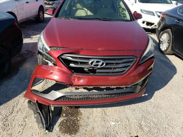 Photo 8 VIN: 5NPE34AFXGH312704 - HYUNDAI SONATA SPO 