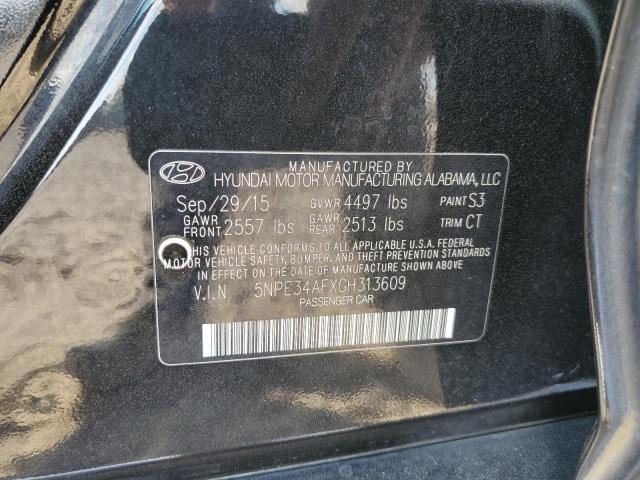 Photo 11 VIN: 5NPE34AFXGH313609 - HYUNDAI SONATA SPO 