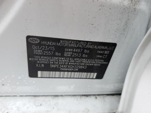 Photo 11 VIN: 5NPE34AFXGH329843 - HYUNDAI SONATA SPO 