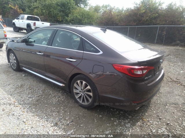 Photo 2 VIN: 5NPE34AFXGH330975 - HYUNDAI SONATA 