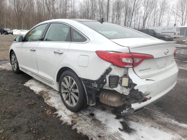 Photo 2 VIN: 5NPE34AFXGH332385 - HYUNDAI SONATA SPO 