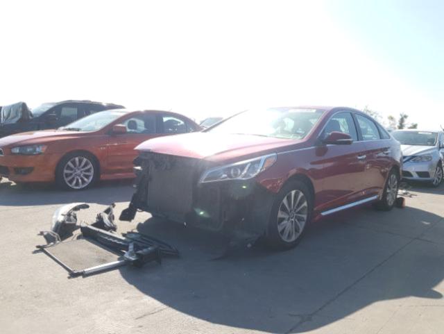 Photo 1 VIN: 5NPE34AFXGH335173 - HYUNDAI SONATA SPO 