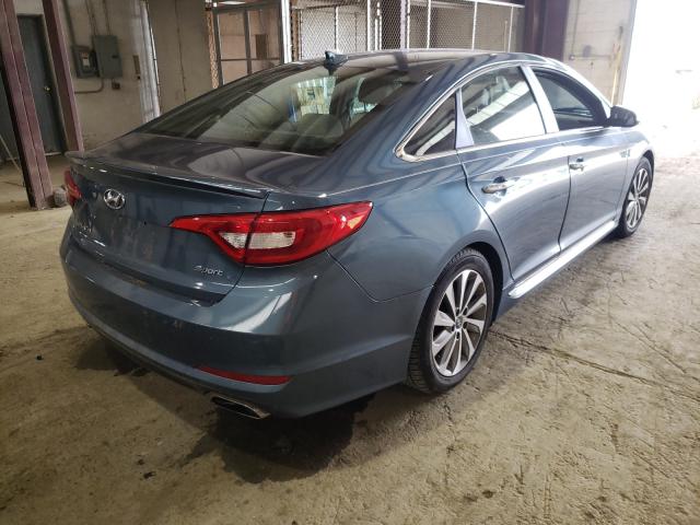 Photo 3 VIN: 5NPE34AFXGH338543 - HYUNDAI SONATA SPO 