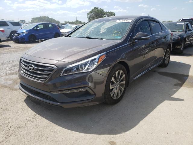 Photo 1 VIN: 5NPE34AFXGH367346 - HYUNDAI SONATA SPO 