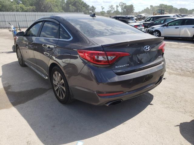 Photo 2 VIN: 5NPE34AFXGH367346 - HYUNDAI SONATA SPO 