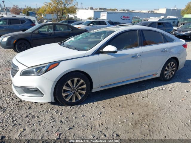 Photo 1 VIN: 5NPE34AFXGH369338 - HYUNDAI SONATA 