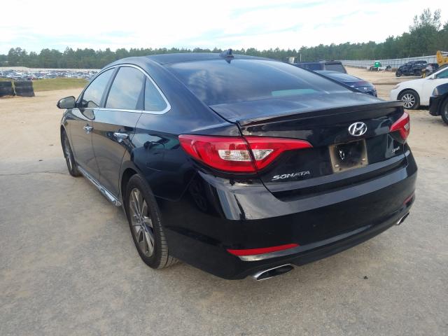 Photo 2 VIN: 5NPE34AFXGH371574 - HYUNDAI SONATA SPO 