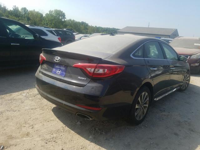 Photo 3 VIN: 5NPE34AFXGH373504 - HYUNDAI SONATA SPO 