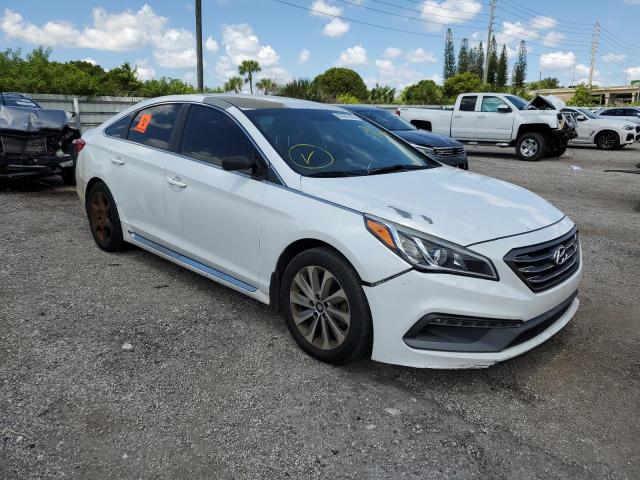 Photo 3 VIN: 5NPE34AFXGH394224 - HYUNDAI SONATA SPO 