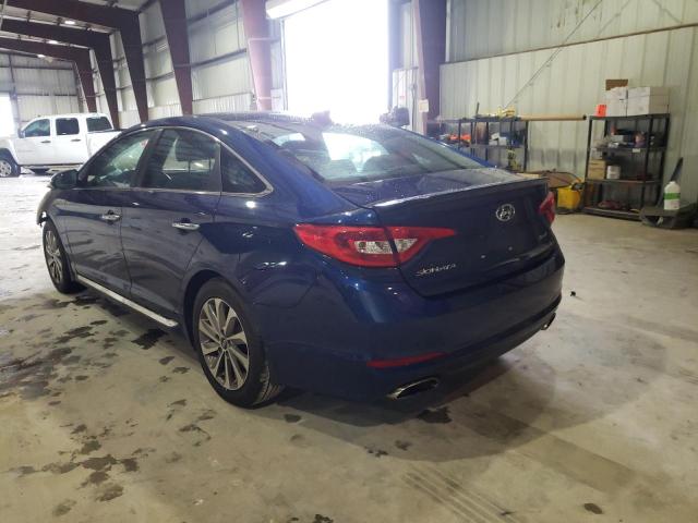 Photo 2 VIN: 5NPE34AFXGH398550 - HYUNDAI SONATA SPO 