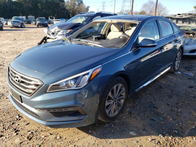 Photo 1 VIN: 5NPE34AFXGH403942 - HYUNDAI SONATA SPO 