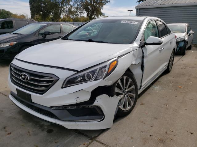 Photo 1 VIN: 5NPE34AFXGH413600 - HYUNDAI SONATA SPO 