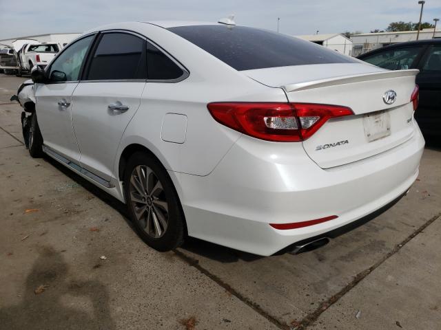 Photo 2 VIN: 5NPE34AFXGH413600 - HYUNDAI SONATA SPO 