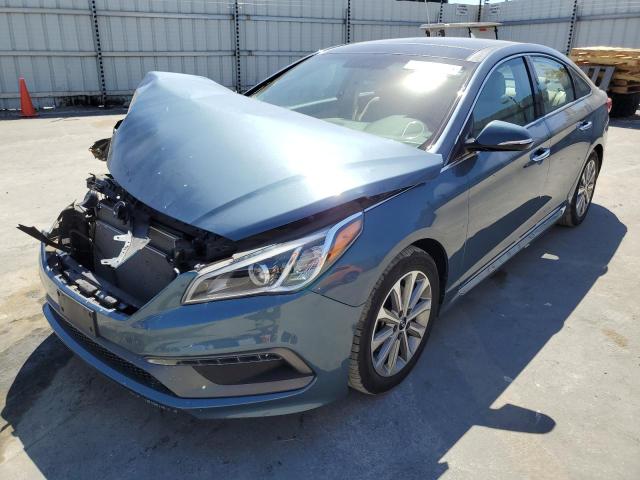 Photo 1 VIN: 5NPE34AFXGH414522 - HYUNDAI SONATA SPO 