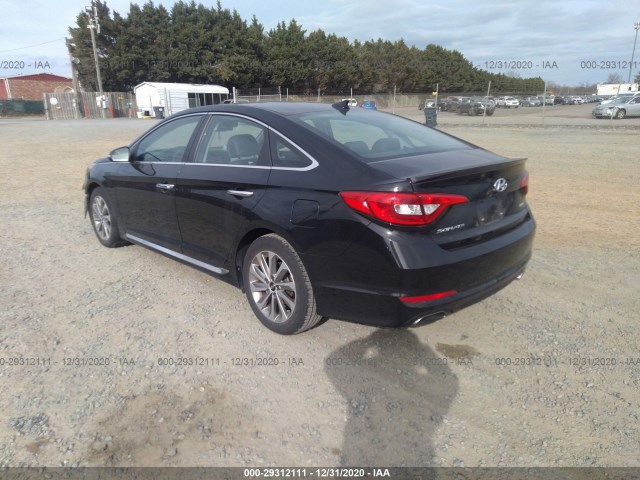 Photo 2 VIN: 5NPE34AFXGH414830 - HYUNDAI SONATA 