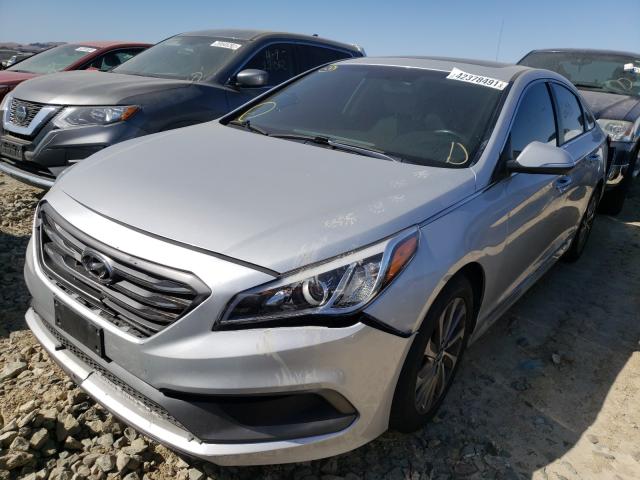 Photo 1 VIN: 5NPE34AFXGH415234 - HYUNDAI SONATA SPO 