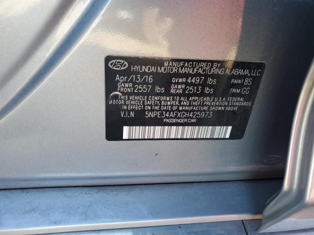 Photo 11 VIN: 5NPE34AFXGH425973 - HYUNDAI SONATA SPO 